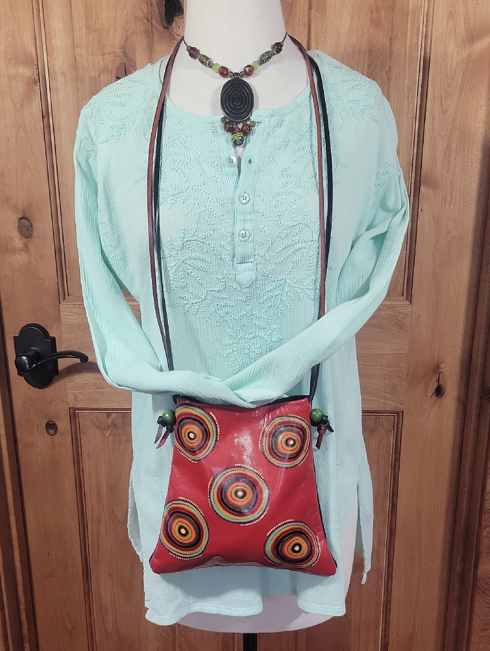 Cyanana Hand Crafted Leather Crossbody